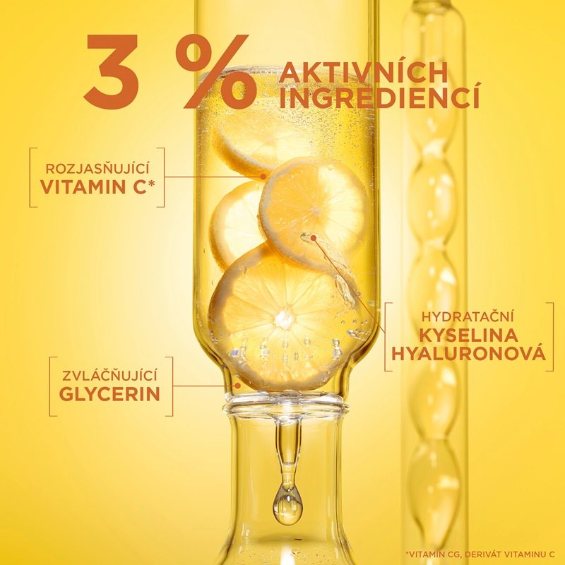 Garnier Skin Naturals oční maska pro rozjasnění očního okolí s vitaminem C - 3